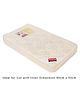Babyhug High Density Soft Foam Baby Mattress Floral Print - Off White