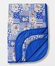 Mee Mee Plastic Mat Doll Printed - Blue