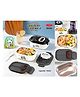 AKN TOYS Insulated Lunch Box Happy Panda Lunch Box Stainless Steel Lunch Box Panda Theme Modern Design Easy To Carry Portable Lunch Box 700 ml With Spoon (COLOR MAY VARY)