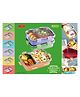 AKN TOYS Insulated Lunch Box Kawaii-O-Cute Lunch Box Double Compartment Stainless Steel Lunch Box Tiffin Box Portable Lunch Box 800 ml (Pack of 1- Color May Vary)