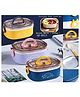 AKN TOYS Insulated Lunch Box Brunch Munch Stainless Steel Lunch Box For Kids Adults Microwaveable Portable Lunch Box 1000 ml Color May Vary