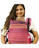 Anmol Baby 100% Handwoven Cotton Ergonomic Adjustable Baby Carrier Flexy - Shakti