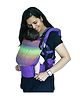 Anmol Baby 100% Handwoven Cotton Ergonomic Adjustable Baby Carrier Flexy - Tejveer Purple