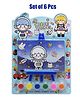 Asera Space Coloring Board Set for Kids Boys Girls (6 Pcs)