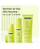 Hyphen Daily Face Care Regime - Normal to Dry Skin | with Face Serum, Face Moisturizer & Sunscreen -130 ml
