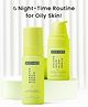 Hyphen Daily Night-Care Routine for Oily & Combination Skin with Face Serum & Barrier Care Cream - 80 ml