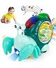 Toysire Multifunctional Musical Hermit Crab Baby Toy Interactive Educational Toy for Babies, Encouraging Early Learning, Dancing, Crawling.