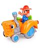Toysire Musical Toy for Kids Tractor with Light & Music Swing Farmer Car Toy Pack of 1