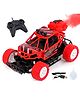 Fiddlerz Remote Control Car For Kids With Mist Smoke Effect Monster Truck Rock Crawler Climbing Rc Toy(Red)