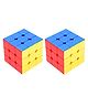 New Pinch Puzzle Cube Toy Magic Cube Puzzle Cube Brainstorming Square - Multicolor (Set Of 2)
