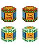 Tiger Balm Red & White Ointment Combo | Effective Relief From Muscle Pain, Joint Pain, Back Pain, Knee Pain, Headache & Stuffy Nose | Ayurvedic Pain Relief Balm | 21ml | Pack of 4 | 2 Red & 2 White (Red&White)