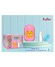 Kritiu Baby 4 in 1 Grooming Manicure & Pedicure Nail Essential Kit with Baby Silicone Soft Bristles Finger Brush for Oral Dental Care - Multicolour