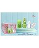 Kritiu Baby 4 in 1 Grooming Manicure & Pedicure Nail Essential Kit with Baby Silicone Soft Bristles Finger Brush for Oral Dental Care - Multicolour