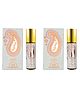 Nabeel - Tajebni Premium Attar Roll-on Perfume Oil  100% Non Alcoholic  Rich blend of Spicy Saffron & Peppy Lemon with tones of Lavender & Sensual Caramel  -6ml (Set of 2)  Made in U.A.E