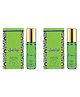 Nabeel - Tawasul Premium Attar Roll-on Perfume Oil  100% Non Alcoholic  Unique floral scent with a potent blend of Bergamot -  Apple -  Rose -  Patchouli & Oakmoss -6ml (Set of 2)  Made in U.A.E