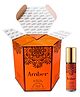 Nabeel - Amber Premium Attar Roll-on Perfume Oil  100% Non Alcoholic -6ml (Pack of 6)
