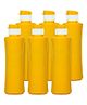 G-Pet Sipper Water Bottles Pack of 6 Daffodil Yellow - 1000 ml