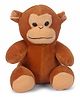 Play Toons Soft Toy Monkey Brown - Height 15 cm