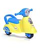 Kidsmate Rhino Push Scooter: A Fun Ride On Experience with Music & Light for Kids | Boys/Girls Age 2-5 Years | Exciting and Safe Outdoor Toy (Yellow/Blue)