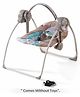 Baby Swing with 3-Point Safety Harness - Tan