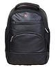PB Pearlbags 823F 30 L Faux Leather 18 inch height Laptop Backpack For School -Black