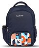 PB Pearl Bags 18 Inch Height Medium Alphabet 24 L Waterproof 3 Zipper Compartt Waterproof Backpack For School Boys & Girls -Blue