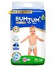 Bumtum Baby Diaper Pants with Double Layer Leakage Protection Infused With Aloe Vera, Cottony Soft High Absorb Technology  Extra Large - 54 Pieces