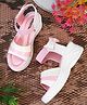 Steprite Colour Blocked Slip On Sandals - Pink