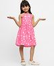 Somersault Halter Neck Cooking Tools Printed Dress - Pink
