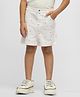 Somersault Heart Printed Shorts - Off White