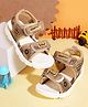 KATS Camouflage Detailed Velcro Closure Booties  -Beige