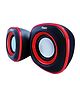 Foxin FMS- 375 Plus 2.0 Multimedia Speaker System - Red