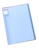 SYGA Student & Children's Art Organizer A3 & 8K Portfolio Folder Picture Album, Collection Album, Certificate Holder((A3/8K 20 pages - Blue)
