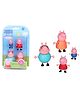 Peppa Pig Family Figures Pack of 4 - Multicolour