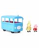 Peppa Pig School Bus With Music - Blue
