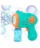 Toysire Bubble Gun for Kids Leak-Proof Bubble Machine Automatic Bubble Blower with Led Light Bubble Maker for Girls Boys (Blue)