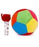 SnugglePuff Kitty Rattle (Two Sounds) & 20cm Ball Combo  Multicolor