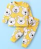 Babyoye Disney Interlock Knit Full Sleeves Co-ords Night Suit with Winnie the Pooh Graphics - Yellow