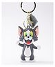 Paper Moon Tom Cute miniature PVC rubber 3D Keychain Keyring 1pc - Multicolor
