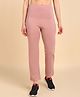 Zelena High Waist Maternity Solid Pant - Onion Pink