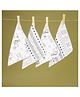 Fancy Fluff Pack of 4 Bamboo Muslin Napkins - Wilderness