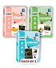 Clapjoy Double Sided Flash Cards for Kids Combo (Fruit, Vegetable & Animal)