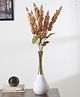 Arick Decor Artificial Mini Chrysanthemum Natural Looking Flower Bunch - Brown