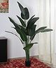 Arick Decor Artificial Traveller's Banana Silk Plant With Pot