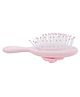 Hair Brush With Bunny Applique - Pink