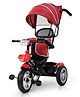 Baybee Klinto 2 in 1 Baby Tricycle for Kids, Plug N Play Kids Tricycle with Parental Control, Canopy, Rubber Wheels & Safety guardrail (Red)