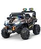 Baybee Roger Battery Operated Jeep for Kids, Ride on Toy Kids Car with Light & Music, Baby Big Jeep Rechargeable Battery Car, Electric Jeep Car for Kids - Grey