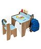 Alex Daisy Norway Kids Table and Chair Set - Blue