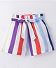 CrayonFlakes Striped Shorts - Off White