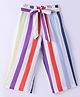 CrayonFlakes Striped Plazzo - Offwhite